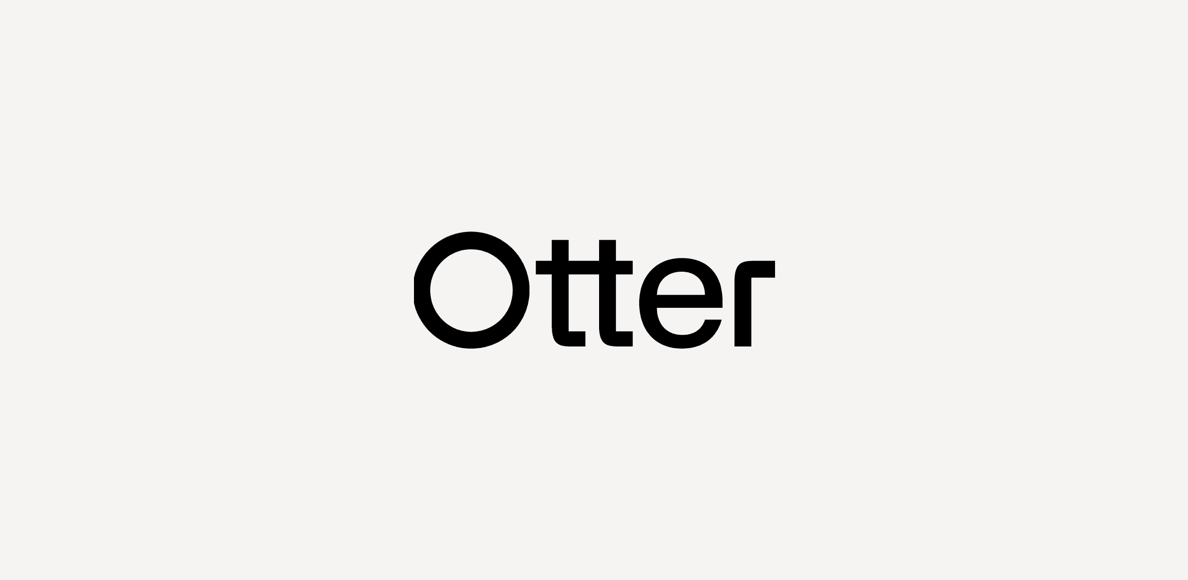 The Otter wordmark