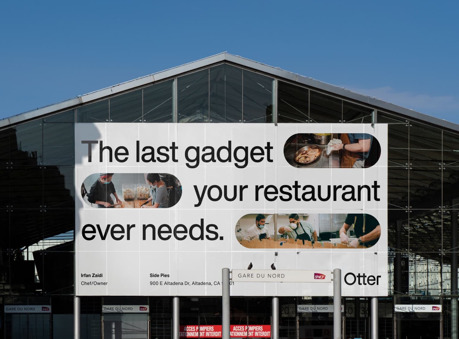An Otter billboard: The last gadget your restaurant ever needs